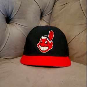 90s vintage Cleveland Indians hat